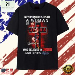 Never Underestimate A Woman Who Believes In Jesus And Loves Indiana Fever T Shirt , Stylish 2D Graphic Shirt Never Underestimate A Woman Who Believes IN Jesus And Loves Indiana Fever T Shirt