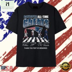 New England Patriots All Time Greats Abbey Road Graphic 2026 T Shirt , Stylish 2D Graphic Shirt New England Patriots All Time Greats Abbey Road Graphic 2026 T Shirt