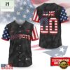 New England Patriots NFL American Pride Custom Baseball Jersey Shirt , NFL Game Day Jersey New England Patriots Nfl American Pride Custom Baseball Jersey Shirt