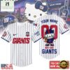 New York Giants NFL Kitty Game Day Custom Baseball Jersey Shirt , NFL Game Day Jersey New York Giants Nfl Kitty Game Day Custom Baseball Jersey Shirt