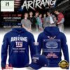 New York Giants x BTS WORLD TOUR ARIRANG 2026 Hoodie , Popular 3D Music Tee New York Giants X Bts World Tour Arirang 2026 Hoodie