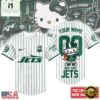 New York Jets NFL Kitty Game Day Custom Baseball Jersey Shirt , NFL Game Day Jersey New York Jets Nfl Kitty Game Day Custom Baseball Jersey Shirt