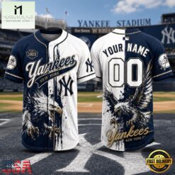 New York Yankees 2026 MLB Eagle America Personalized Baseball Jersey , MLB Sports Baseball Jersey New York Yankees 2026 Mlb Eagle America Personalized Baseball Jersey