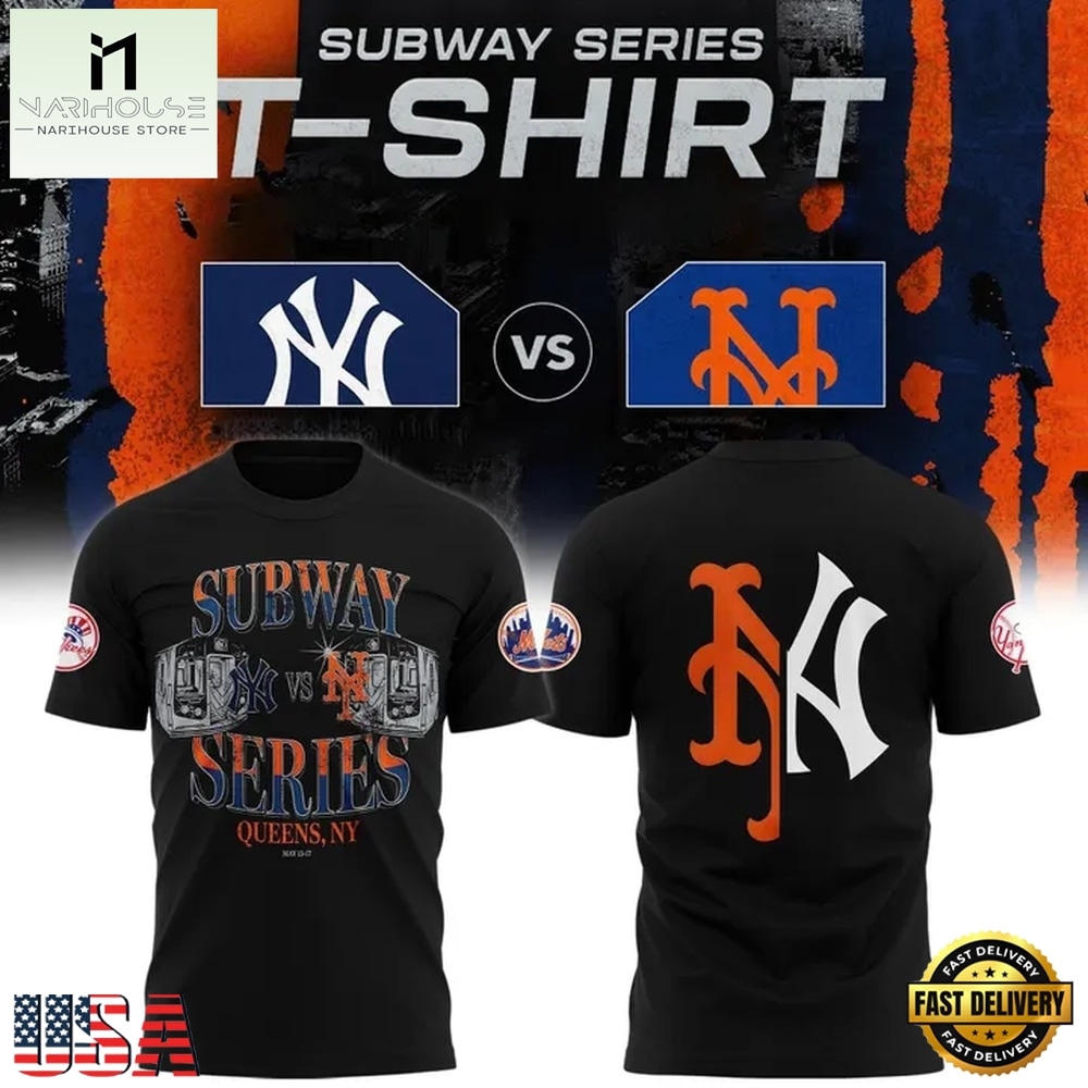 New York Yankees x Mets 2026 MLB Subway Series T Shirt, Hot 3D Shirt Trend New York Yankees x Mets 2026 MLB Subway Series T Shirt, Hot 3D Shirt Trend