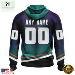 NHL Anaheim Ducks Special Retro Gradient Design Hoodie, T Shirt, NHL 3D Game Day Tee Nhl Anaheim Ducks Special Retro Gradient Design Hoodie T Shirt 2