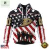 NHL Anaheim Ducks Specialized Kits For Honor USS Military Hoodie, T Shirt , NHL 3D Game Day Tee Nhl Anaheim Ducks Specialized Kits For Honor Uss Military Hoodie T Shirt 1