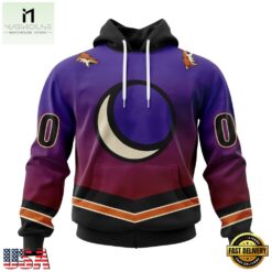 NHL Arizona Coyotes Special Retro Gradient Design Hoodie, T Shirt, NHL 3D Game Day Tee Nhl Arizona Coyotes Special Retro Gradient Design Hoodie T Shirt 1