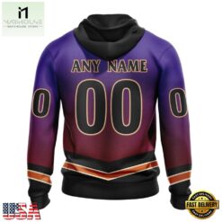 NHL Arizona Coyotes Special Retro Gradient Design Hoodie, T Shirt, NHL 3D Game Day Tee Nhl Arizona Coyotes Special Retro Gradient Design Hoodie T Shirt 2