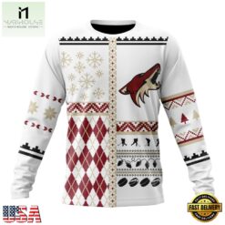 NHL Arizona Coyotes Specialized Christmas Is Coming New Design Hoodie, T Shirt , NHL 3D Game Day Tee Nhl Arizona Coyotes Specialized Christmas IS Coming New Design Hoodie T Shirt 3