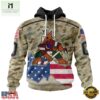 NHL Arizona Coyotes Specialized Kits For United State With Camo Color Hoodie, T Shirt , NHL 3D Game Day Tee Nhl Arizona Coyotes Specialized Kits For United State With Camo Color Hoodie T Shirt 1