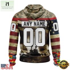 NHL Arizona Coyotes Specialized Unisex Kits Remember Pearl Harbor Hoodie, T Shirt , NHL 3D Game Day Tee Nhl Arizona Coyotes Specialized Unisex Kits Remember Pearl Harbor Hoodie T Shirt 2
