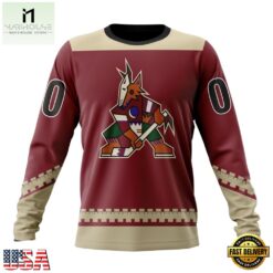 NHL Arizona Coyotes Specialized Unisex Kits With Retro Concepts Hoodie, T Shirt , NHL 3D Game Day Tee Nhl Arizona Coyotes Specialized Unisex Kits With Retro Concepts Hoodie T Shirt 3