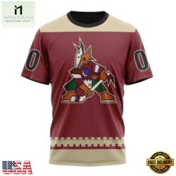 NHL Arizona Coyotes Specialized Unisex Kits With Retro Concepts Hoodie, T Shirt , NHL 3D Game Day Tee Nhl Arizona Coyotes Specialized Unisex Kits With Retro Concepts Hoodie T Shirt 4
