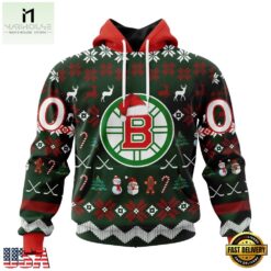 NHL Boston Bruins Hockey Christmas Is Coming 2026 Hoodie, T Shirt , NHL 3D Game Day Tee Nhl Boston Bruins Hockey Christmas IS Coming 2026 Hoodie T Shirt 1