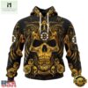 NHL Boston Bruins Special Design Halloween With Skull Art Hoodie, T Shirt , NHL 3D Game Day Tee Nhl Boston Bruins Special Design Halloween With Skull Art Hoodie T Shirt 1