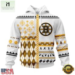NHL Boston Bruins Specialized Christmas Is Coming New Design Hoodie, T Shirt , NHL 3D Game Day Tee Nhl Boston Bruins Specialized Christmas IS Coming New Design Hoodie T Shirt 1