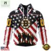NHL Boston Bruins Specialized Kits For Honor USS Military Hoodie, T Shirt , NHL 3D Game Day Tee Nhl Boston Bruins Specialized Kits For Honor Uss Military Hoodie T Shirt 1