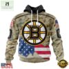 NHL Boston Bruins Specialized Kits For United State With Camo Color Hoodie, T Shirt , NHL 3D Game Day Tee Nhl Boston Bruins Specialized Kits For United State With Camo Color Hoodie T Shirt 1