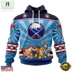 NHL Buffalo Sabres Special Paw Patrol Kits Hoodie, T Shirt , NHL 3D Game Day Tee Nhl Buffalo Sabres Special Paw Patrol Kits Hoodie T Shirt 1