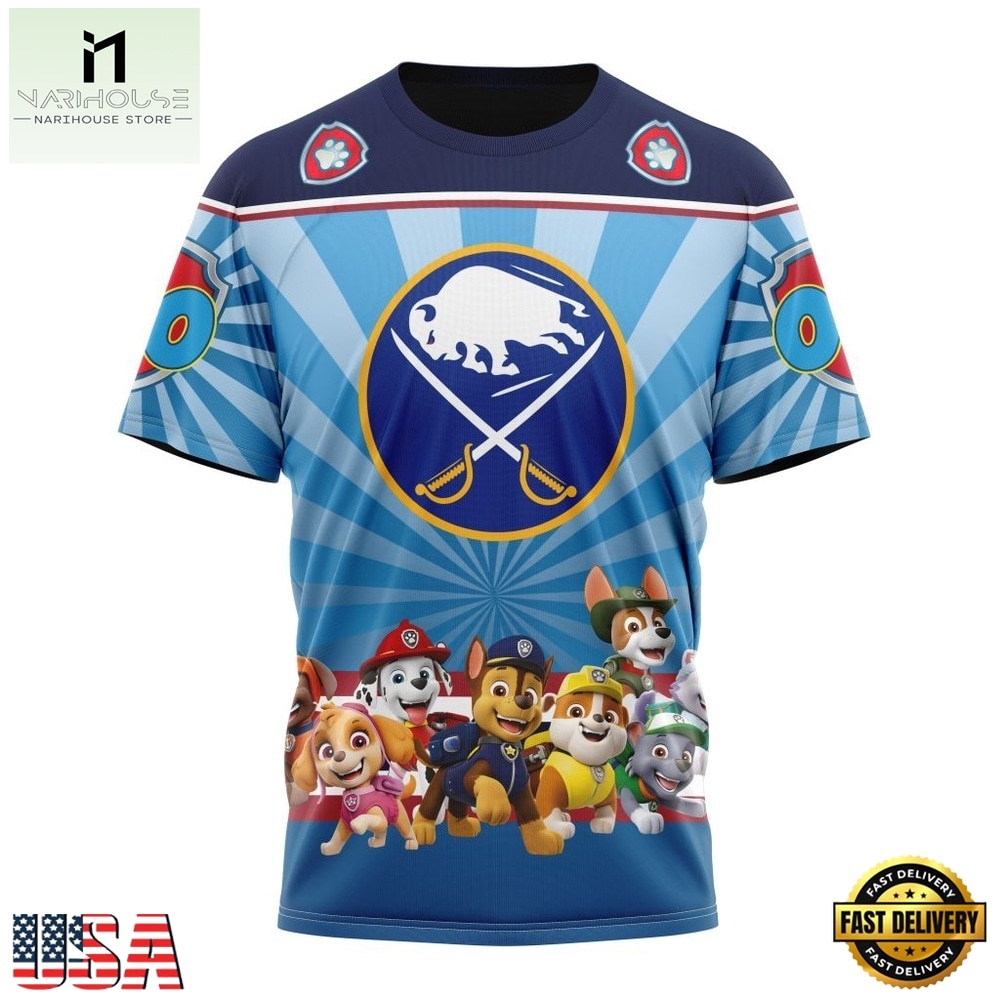 NHL Buffalo Sabres Special Paw Patrol Kits Hoodie, T Shirt , NHL 3D Game Day Tee NHL Buffalo Sabres Special Paw Patrol Kits Hoodie, T Shirt , NHL 3D Game Day Tee