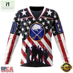 NHL Buffalo Sabres Specialized Kits For Honor USS Military Hoodie, T Shirt , NHL 3D Game Day Tee Nhl Buffalo Sabres Specialized Kits For Honor Uss Military Hoodie T Shirt 3
