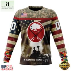 NHL Buffalo Sabres Specialized Unisex Kits Remember Pearl Harbor Hoodie, T Shirt , NHL 3D Game Day Tee Nhl Buffalo Sabres Specialized Unisex Kits Remember Pearl Harbor Hoodie T Shirt 3
