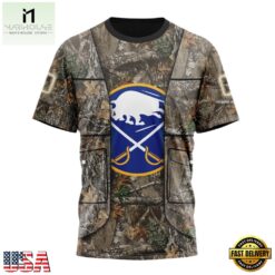 NHL Buffalo Sabres Specialized Unisex Vest Kits With Realtree Camo Hoodie, T Shirt, NHL 3D Game Day Tee Nhl Buffalo Sabres Specialized Unisex Vest Kits With Realtree Camo Hoodie T Shirt 4