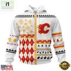 NHL Calgary Flames Specialized Christmas Is Coming New Design Hoodie, T Shirt , NHL 3D Game Day Tee Nhl Calgary Flames Specialized Christmas IS Coming New Design Hoodie T Shirt 1