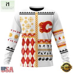 NHL Calgary Flames Specialized Christmas Is Coming New Design Hoodie, T Shirt , NHL 3D Game Day Tee Nhl Calgary Flames Specialized Christmas IS Coming New Design Hoodie T Shirt 3