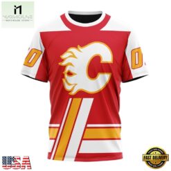 NHL Calgary Flames Specialized Unisex Kits With Retro Concepts Hoodie, T Shirt , NHL 3D Game Day Tee Nhl Calgary Flames Specialized Unisex Kits With Retro Concepts Hoodie T Shirt 4
