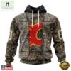 NHL Calgary Flames Specialized Unisex Vest Kits With Realtree Camo Hoodie, T Shirt, NHL 3D Game Day Tee Nhl Calgary Flames Specialized Unisex Vest Kits With Realtree Camo Hoodie T Shirt 1