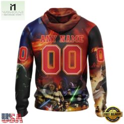 NHL Calgary Flames x Star War Specialized Design Hoodie, T Shirt , NHL 3D Game Day Tee 5 NHL Calgary Flames x Star War Specialized Design Hoodie, T Shirt , NHL 3D Game Day Tee Nhl Calgary Flames X Star War Specialized Design Hoodie T Shirt 2