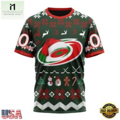 NHL Carolina Hurricanes Hockey Christmas Is Coming 2026 Hoodie, T Shirt , NHL 3D Game Day Tee Nhl Carolina Hurricanes Hockey Christmas IS Coming 2026 Hoodie T Shirt 4