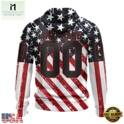 NHL Carolina Hurricanes Specialized Kits For Honor USS Military Hoodie, T Shirt , NHL 3D Game Day Tee Nhl Carolina Hurricanes Specialized Kits For Honor Uss Military Hoodie T Shirt 2