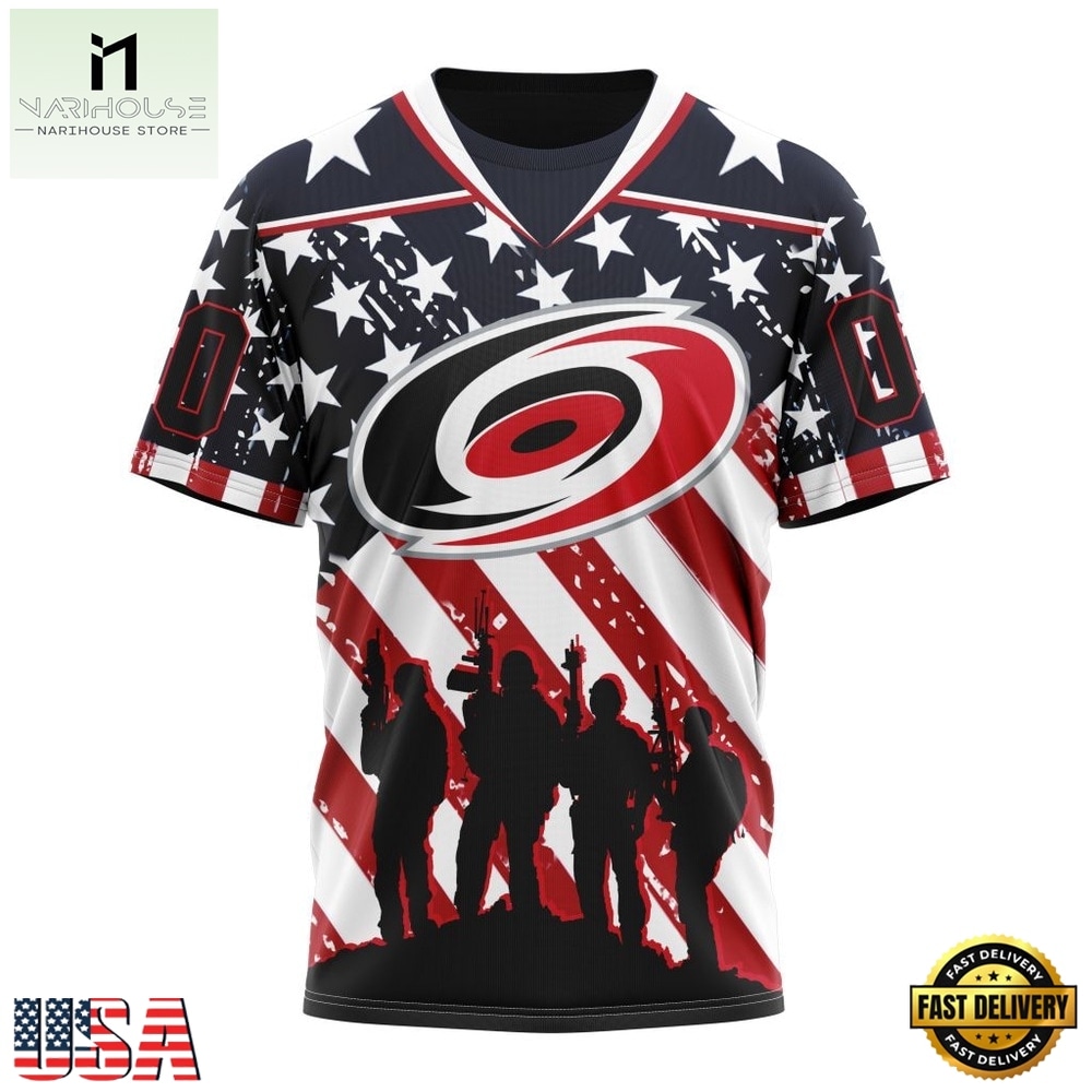 NHL Carolina Hurricanes Specialized Kits For Honor USS Military Hoodie, T Shirt , NHL 3D Game Day Tee NHL Carolina Hurricanes Specialized Kits For Honor USS Military Hoodie, T Shirt , NHL 3D Game Day Tee
