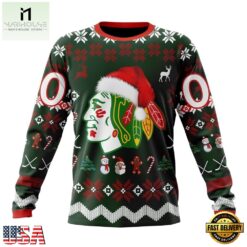 NHL Chicago BlackHawks Hockey Christmas Is Coming 2026 Hoodie, T Shirt , NHL 3D Game Day Tee Nhl Chicago Blackhawks Hockey Christmas IS Coming 2026 Hoodie T Shirt 3