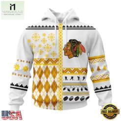 NHL Chicago BlackHawks Specialized Christmas Is Coming New Design Hoodie, T Shirt , NHL 3D Game Day Tee Nhl Chicago Blackhawks Specialized Christmas IS Coming New Design Hoodie T Shirt 1