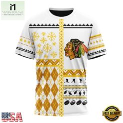 NHL Chicago BlackHawks Specialized Christmas Is Coming New Design Hoodie, T Shirt , NHL 3D Game Day Tee Nhl Chicago Blackhawks Specialized Christmas IS Coming New Design Hoodie T Shirt 4