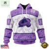 NHL Colorado Avalanche Special Lavender Fight Cancer Hoodie, T Shirt , NHL 3D Game Day Tee Nhl Colorado Avalanche Special Lavender Fight Cancer Hoodie T Shirt 1