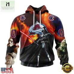 NHL Colorado Avalanche x Star War Specialized Design Hoodie, T Shirt , NHL 3D Game Day Tee Nhl Colorado Avalanche X Star War Specialized Design Hoodie T Shirt 1