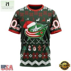NHL Columbus Blue Jackets Hockey Christmas Is Coming 2026 Hoodie, T Shirt , NHL 3D Game Day Tee Nhl Columbus Blue Jackets Hockey Christmas IS Coming 2026 Hoodie T Shirt 4
