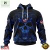NHL Columbus Blue Jackets Special Design Halloween With Skull Art Hoodie, T Shirt , NHL 3D Game Day Tee Nhl Columbus Blue Jackets Special Design Halloween With Skull Art Hoodie T Shirt 1