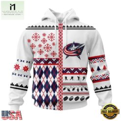 NHL Columbus Blue Jackets Specialized Christmas Is Coming New Design Hoodie, T Shirt , NHL 3D Game Day Tee Nhl Columbus Blue Jackets Specialized Christmas IS Coming New Design Hoodie T Shirt 1