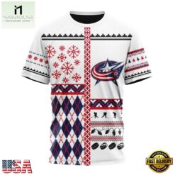 NHL Columbus Blue Jackets Specialized Christmas Is Coming New Design Hoodie, T Shirt , NHL 3D Game Day Tee Nhl Columbus Blue Jackets Specialized Christmas IS Coming New Design Hoodie T Shirt 4