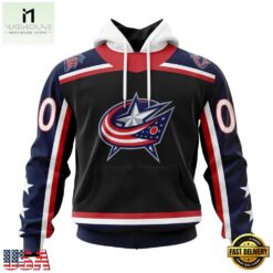 NHL Columbus Blue Jackets Specialized Unisex Kits With Retro Concepts Hoodie, T Shirt , NHL 3D Game Day Tee Nhl Columbus Blue Jackets Specialized Unisex Kits With Retro Concepts Hoodie T Shirt 1
