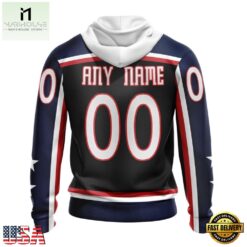 NHL Columbus Blue Jackets Specialized Unisex Kits With Retro Concepts Hoodie, T Shirt , NHL 3D Game Day Tee Nhl Columbus Blue Jackets Specialized Unisex Kits With Retro Concepts Hoodie T Shirt 2