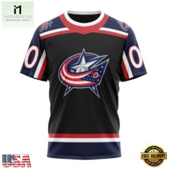 NHL Columbus Blue Jackets Specialized Unisex Kits With Retro Concepts Hoodie, T Shirt , NHL 3D Game Day Tee Nhl Columbus Blue Jackets Specialized Unisex Kits With Retro Concepts Hoodie T Shirt 4
