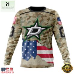 NHL Dallas Stars Specialized Kits For United State With Camo Color Hoodie, T Shirt , NHL 3D Game Day Tee 6 NHL Dallas Stars Specialized Kits For United State With Camo Color Hoodie, T Shirt , NHL 3D Game Day Tee Nhl Dallas Stars Specialized Kits For United State With Camo Color Hoodie T Shirt 3