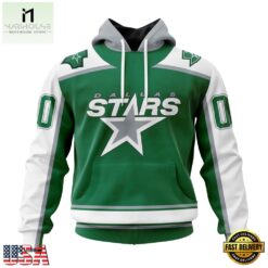 NHL Dallas Stars Specialized Unisex Kits With Retro Concepts Hoodie, T Shirt , NHL 3D Game Day Tee Nhl Dallas Stars Specialized Unisex Kits With Retro Concepts Hoodie T Shirt 1