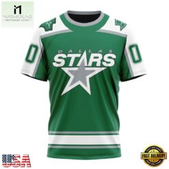 NHL Dallas Stars Specialized Unisex Kits With Retro Concepts Hoodie, T Shirt , NHL 3D Game Day Tee Nhl Dallas Stars Specialized Unisex Kits With Retro Concepts Hoodie T Shirt 4
